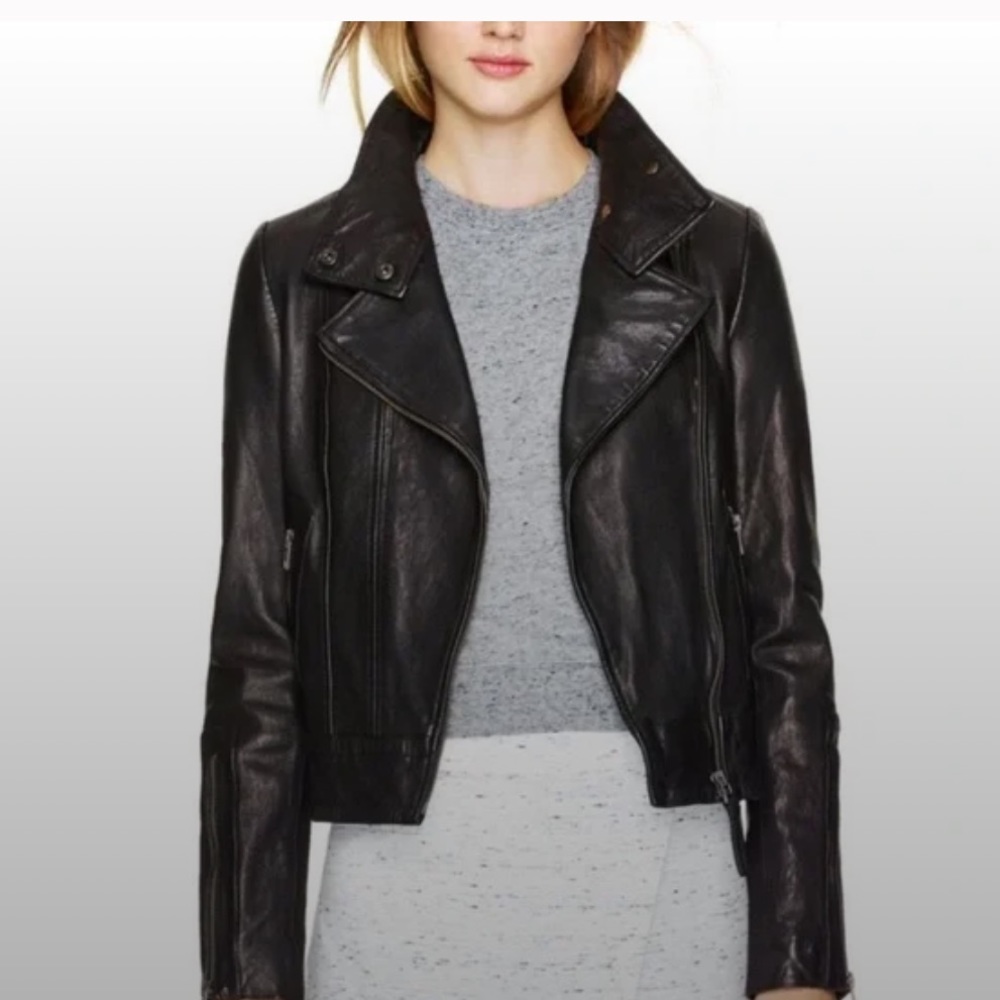 Aritzia Mackage Leather Jacket